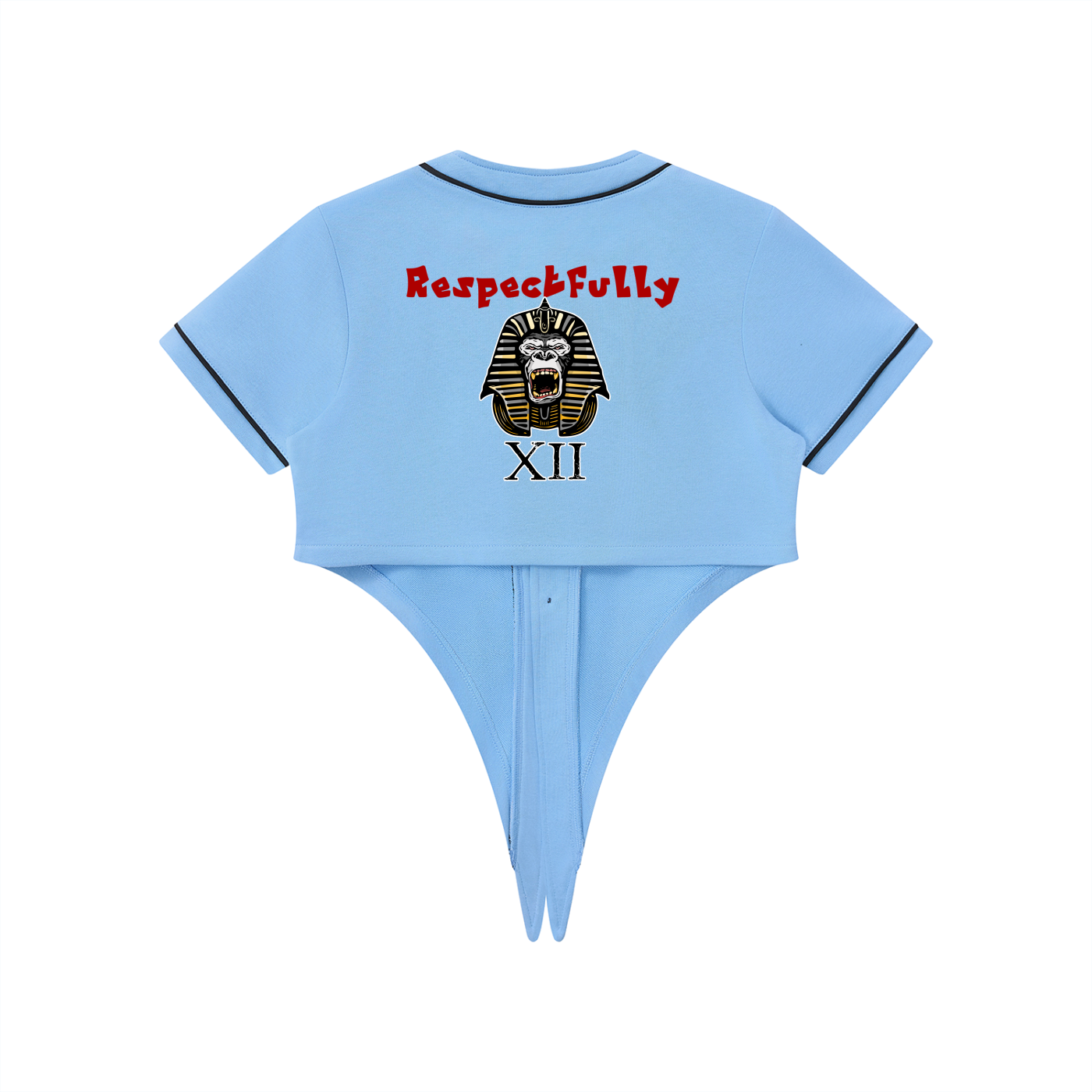 Popular Icon Women's Piping Baseball Jersey