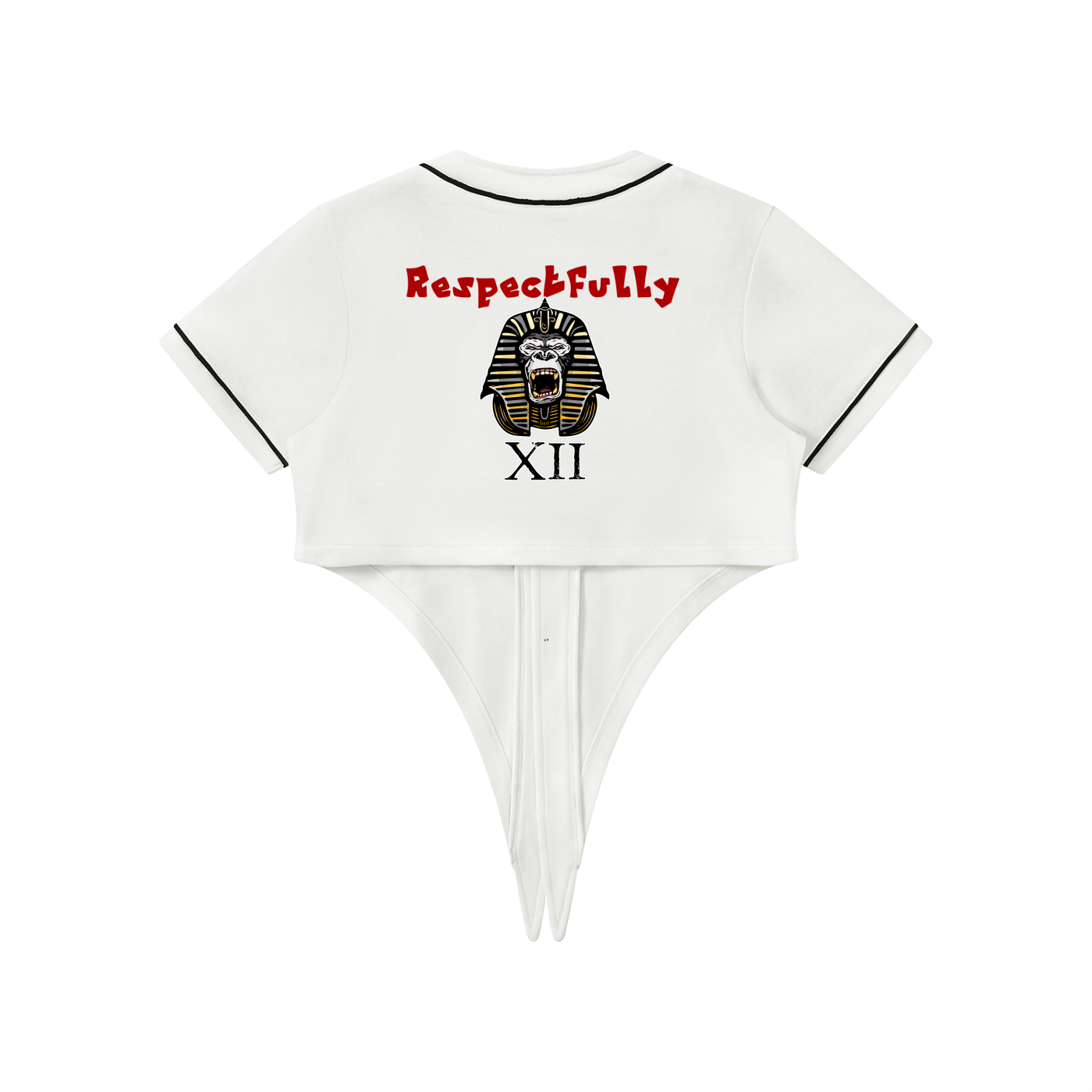 Popular Icon Women's Piping Baseball Jersey